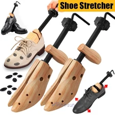 2-way Wooden Adjustable Shoe Stretcher Expander Men Women Boot Size US 8-13