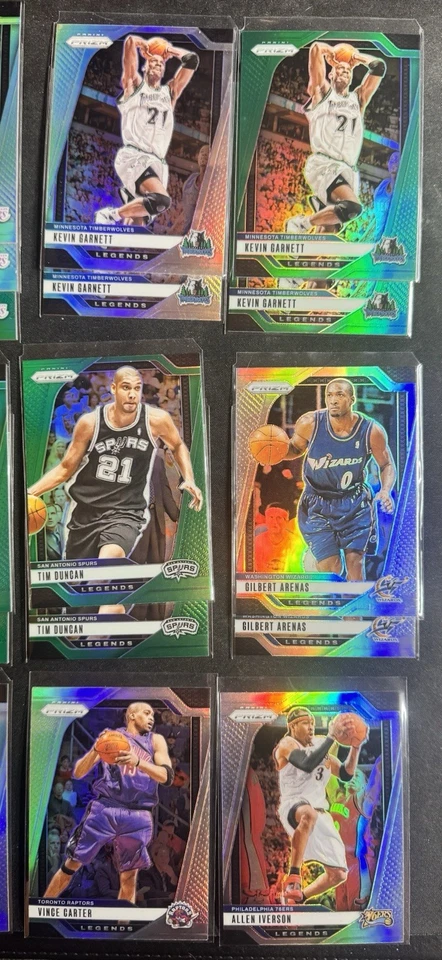 LOTE (46) verde prata Panini Prizm NBA Legends 2024-25 Gasol, Bird, Magic, Wade - Imagem 4 de 4