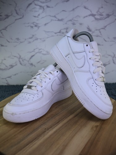 Nike Air Force 1 Low LE Triple White (GS) Clean Sneaker FV5951-111 Youth Sz 5.5Y - Picture 6 of 24
