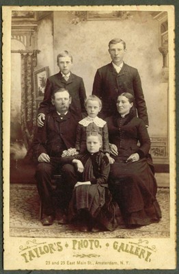 Family of 6 cabinet Taylor's Gallery Amsterdam NY