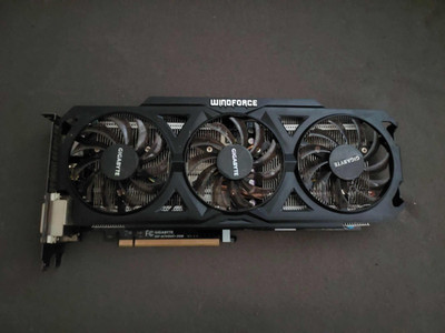 Gigabyte NVIDIA GeForce GTX 760 WINDFORCE 3X OC 2GB GDDR5 Grafikkarte