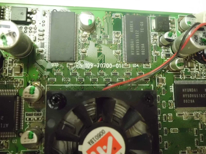 109-70700-01 ati 64MB agp video card with in/out S-VIDEO and vga radeon X300 pc - Image 2 of 4