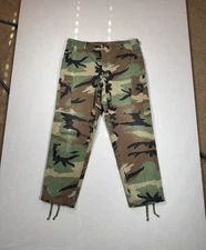 Military Pants Large Regular M81 Woodland Camo Combat Trousers US Army USGI