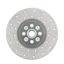 SHDIATOOL 4-1/2 Inch Diamond Cutting Grinding Disc Fits 5/8-11 Arbor for Marb...