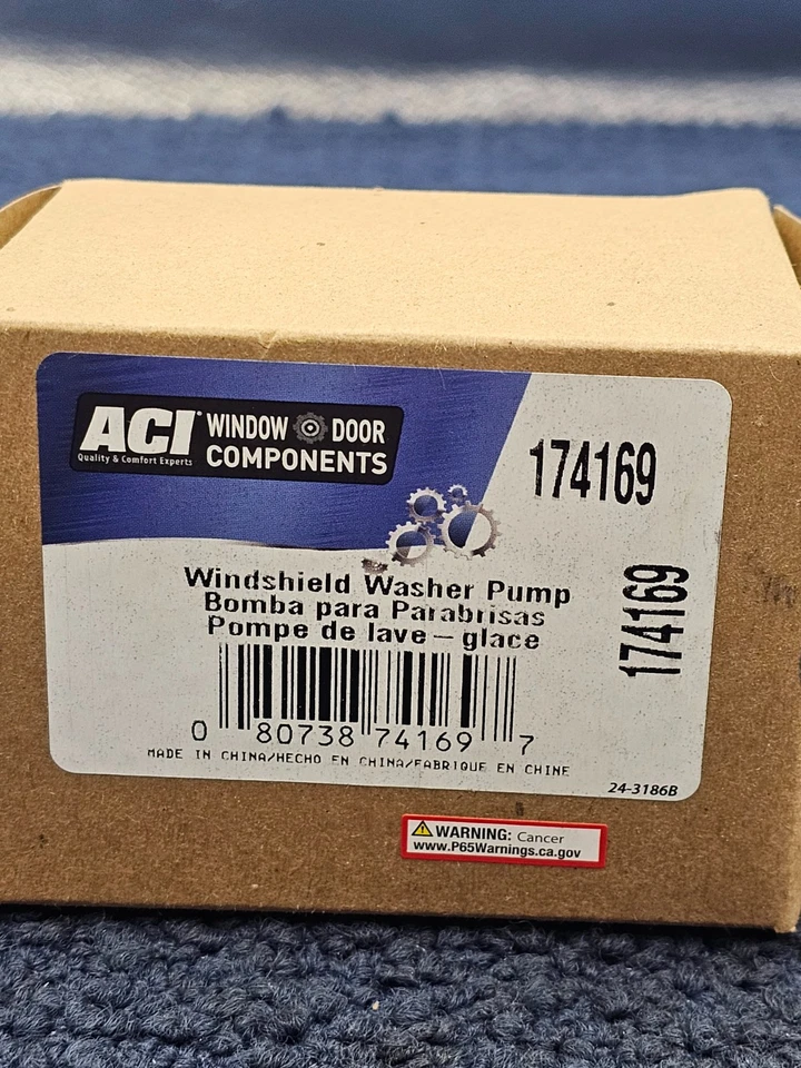 ACI 174169: Windshield Washer Pump Fits 2009 Mercury Sable - Image 2 of 4