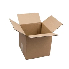 8x8x8 inch corrugated cardboard box, small size | 3-10 pieces per pack, shipping