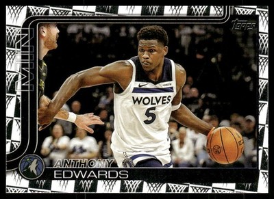 2025-26 Topps Season Tip Off #108 Anthony Edwards - BSK