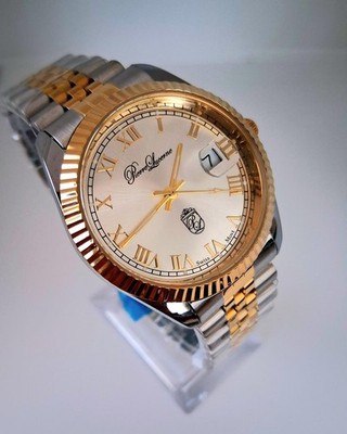 NEW Pierre Lucerne Jubilee President Date Just Men's Watch