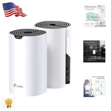 Seamless Deco S4 Mesh WiFi System - 3,800 Sq.ft Coverage with Parental Control