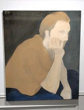 Estate Collection Texas Artist Acrylic Painting Canvas 30" x 40" 