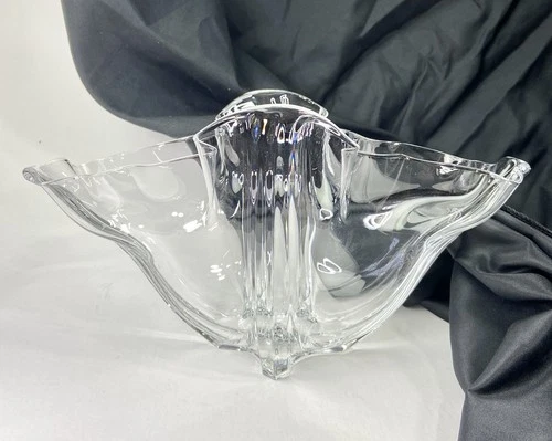 Vintage Steuben Art Glass Centerpiece Bowl Grotesque Design Signed