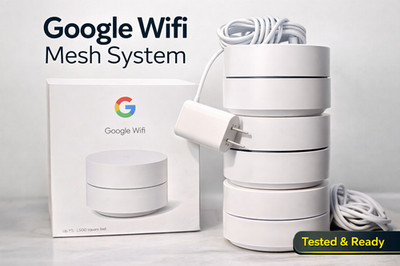 Google Wifi Whole Home Wi-Fi System - White (GA02430-US)