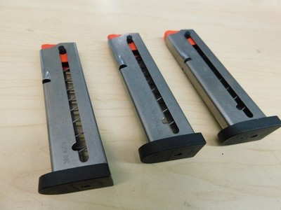 3 - NEW - Smith & Wesson S&W M&P 380 Shield EZ 8 Round Factory Magazines   (S292