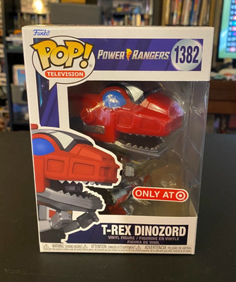 Funko Pop! Vinyl: Power Rangers - T-Rex Dinozord - Target (Exclusive) #1382 NIB