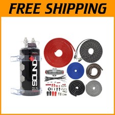 4 Gauge Amplifier Wiring Kit with Digital Capacitor