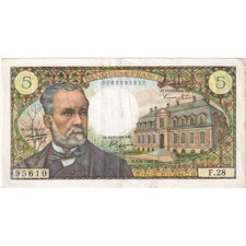Frankreich, 5 Francs, Pasteur, 1966-09-01, F.28, SS