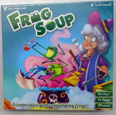 Froschsuppe Kooperatives Brettspiel Palme Bronze BESTES FAMILIENSPIEL 2019 NEU & VERSIEGELT