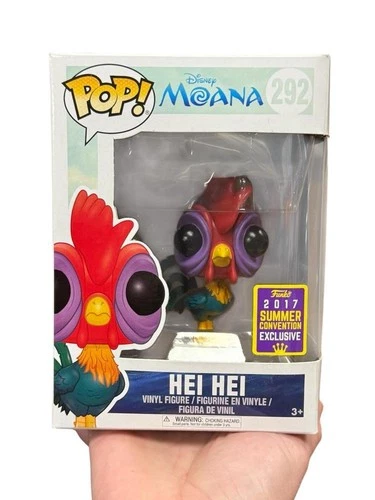 Funko Pop! Hei Hei #292 Moana 2017 Summer Convention Exclusive Minor Box Damage