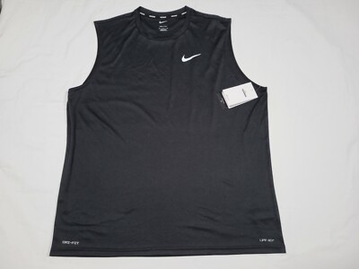 NIKE Mens Essential Hydroguard Swim Tank top  UPF 40+ NESSA585-001