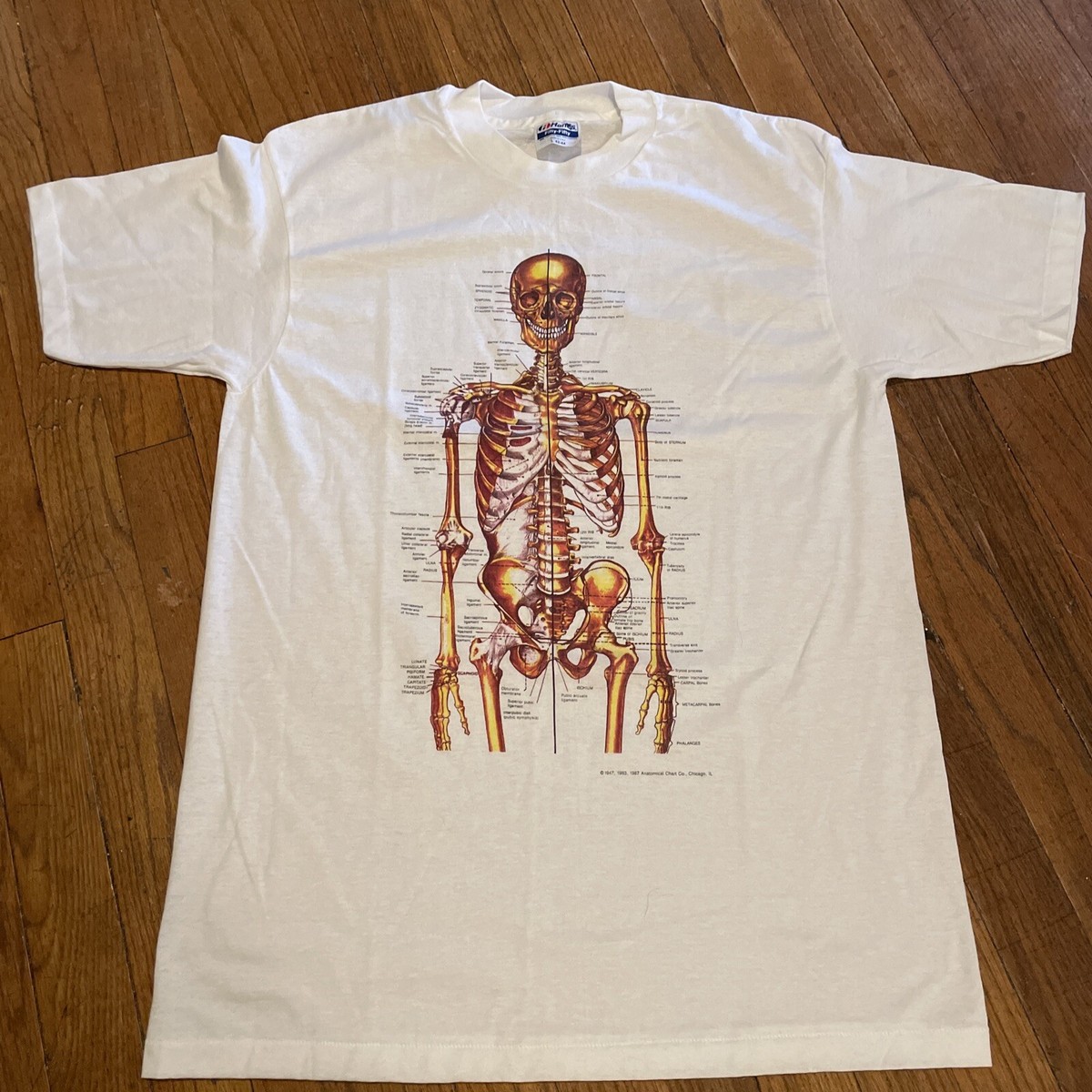 ラ*︎様 90's anatomical chart tee 90's Anatomical Chart tee トップス