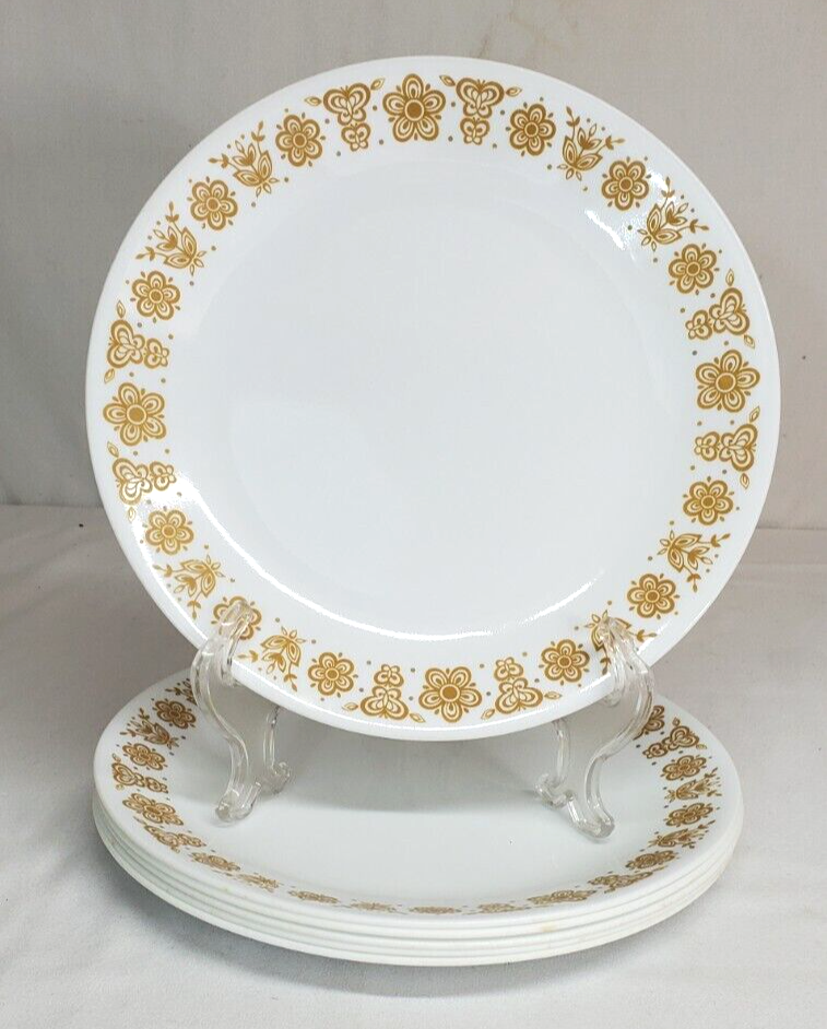 Vintage Corelle BUTTERFLY GOLD 10 1/4
