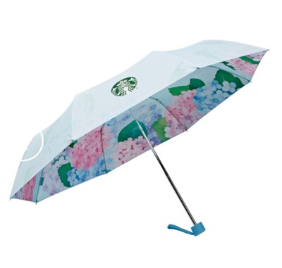 韓国スターバ【Starbucks x Hunter】 Light Folding Umbrella 傘 Kitto | 韓国スターバックスとHUNTERがコラボ！ | Instagram