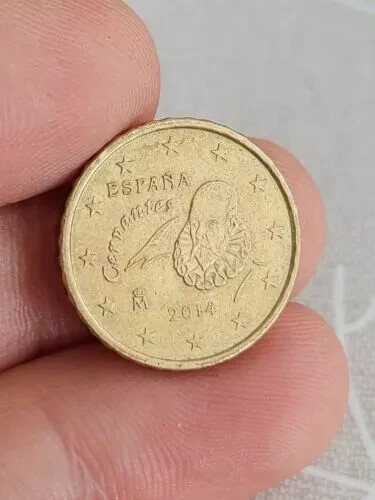 Spain, 10 Euro Cent, 2014, Brass Kayihan Coins T78 - Picture 2 of 2