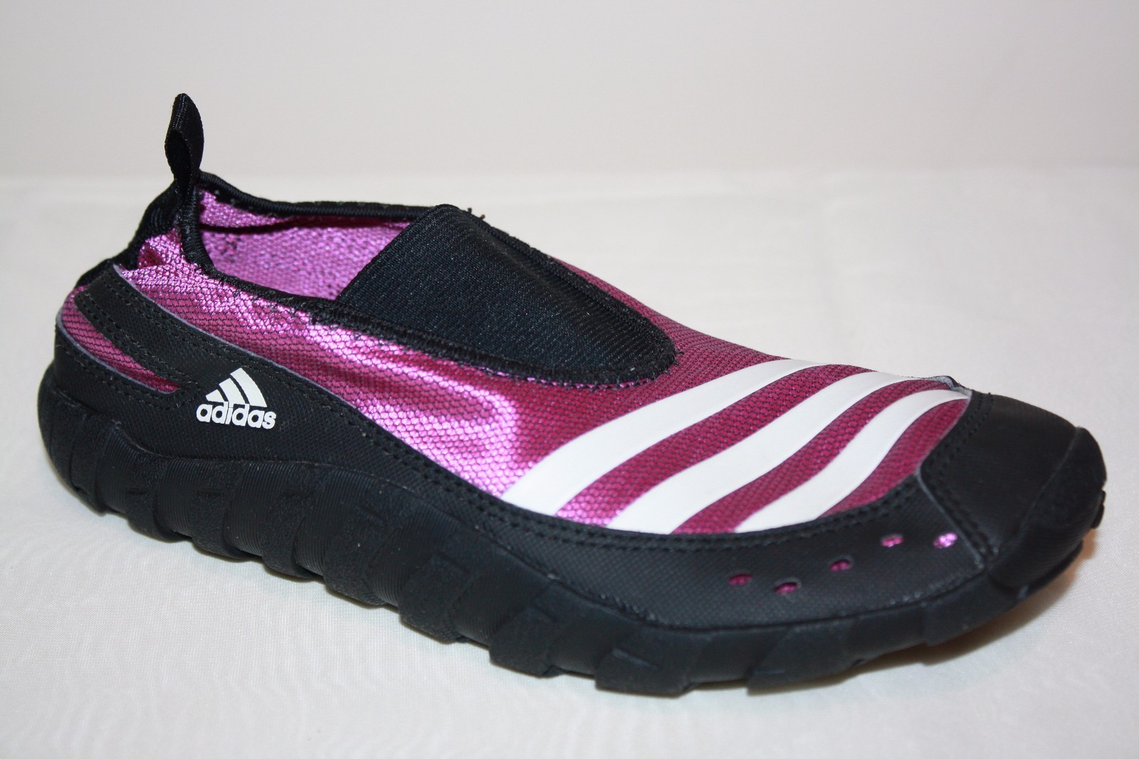 ADIDAS Kids JawPaw K Outdoor Water Shoes Purple Black Slip On YOUTH SZ 3 |  eBay