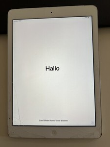 Apple iPad Air 1. Generation 16GB WIFI+4G Displaybruch