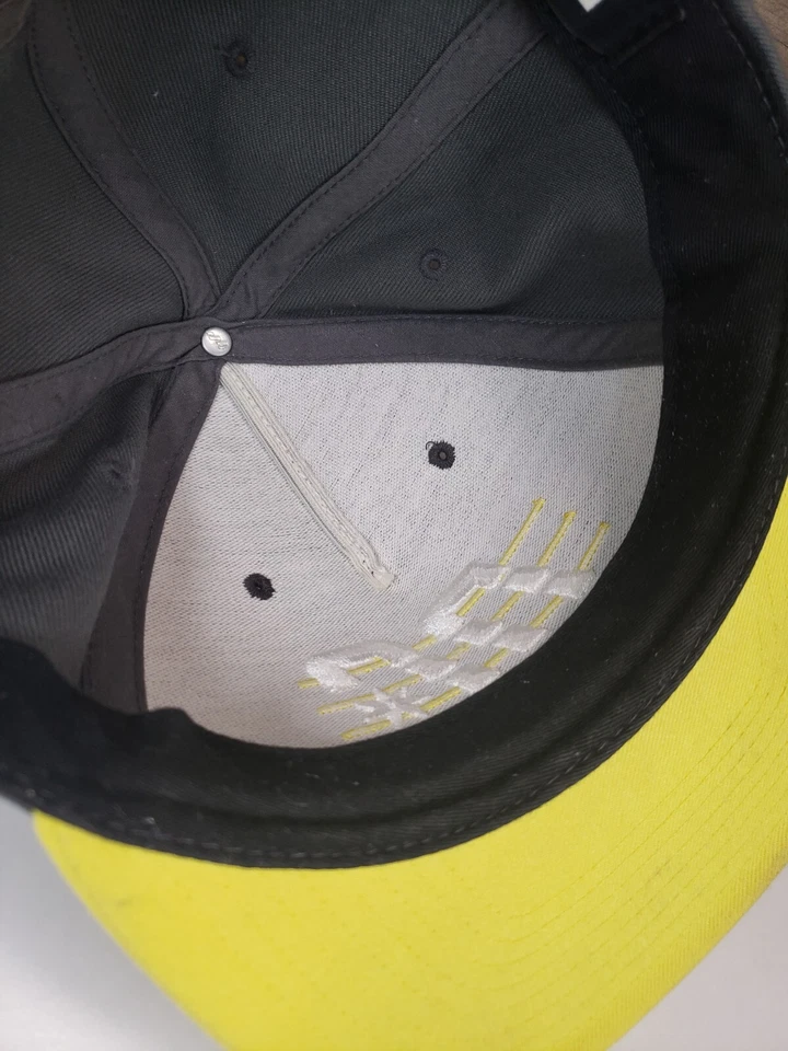 DC Shoes Snapback Velton Gris Amarillo Sombrero de Patín Gorra OSFA Monopatín Ajustable Foto 4 de 4