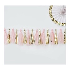 Ginger Ray Tassel Garland - Pink