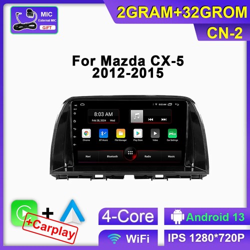 For Mazda CX5 CX-5 CX 5 GPS Screen Android Auto Car Radio Video Player Carplay - Picture 26 of 28