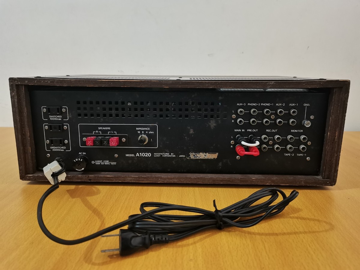 LUXKIT A1020 Integrated Tube Amplifier 6RA8 Push-Pull 10W | eBay LUXKIT A1020 Integrated Tube Amplifier 6RA8 Push-Pull 10W | eBay