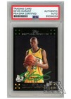 Kevin Durant 2007-08 Topps Autograph Rookie Card #112 PSA/DNA (Green)