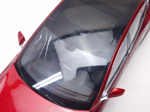 Tesla Model S P100D Multi Coat rouge échelle 1:18 voiture miniature moulé sous pression *LIRE* - Photo 4 sur 16