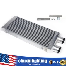 Polished Intercooler Tube Fin 3 Inlet Outlet Same Side for Turbo Charger system