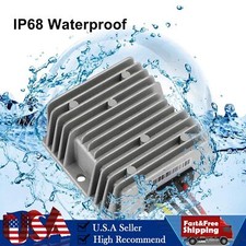 Waterproof DC 9V-20V To DC 12V 5A Voltage Stabilizer Car Power Supply Regulator