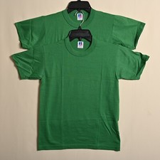 Vintage Russell Athletic Youth M Basic Short Sleeve T-Shirts - Lot of 2 - 4422