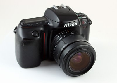 Nikon N50 AF 35mm SLR Camera with Tamron AF 28-70mm f/3.5-4.5 Lens