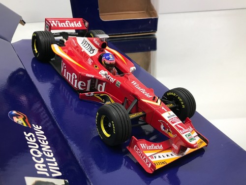 MINICHAMPS 980001 WILLIAMS FW20 F1 1998 #1 VILLENEUVE WINFIELD -1:18-GOOD IN BOX - Imagen 8 de 8