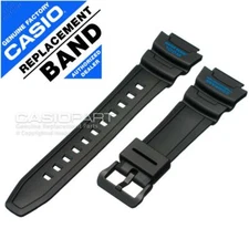 Genuine Casio Resin Watch Band Strap f/ Outgear Twin Sensor SGW-500 SGW-500H-2BV