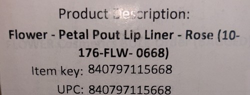 2x - FLOWER BEAUTY Petal Pout Lip Liner- Rose - Picture 5 of 5