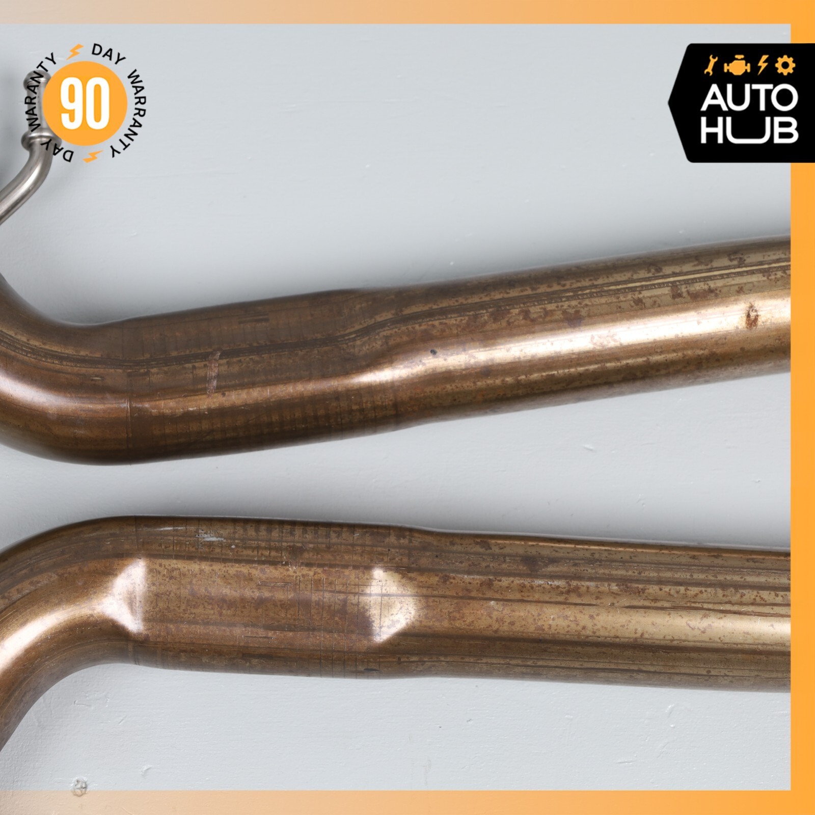 Maserati GranTurismo S M145 4.7L Exhaust Pipes Left & Right Side Set OEM 11k