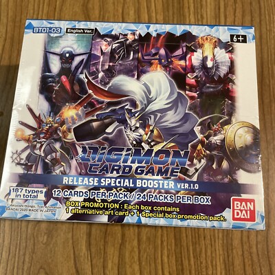 digimon english tcg v1.0 core booster box Card Game - Digimon Generation AD-01 Advanced Your Digimon evolves Digimon Card Game: Release Special