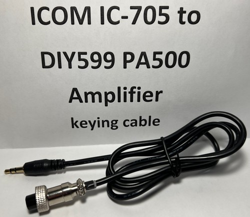 Registratore Di Cassa Riv ICOM IC-705 To MX-P50 A/M Amplifier Keying Cable W/ RBI-1 BUFFERED Cardo Interfono - Foto 5