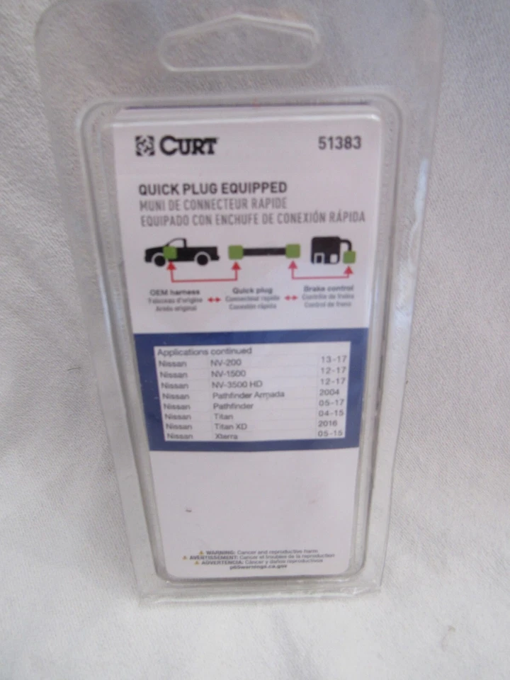 Arnés controlador de freno CURT 51383 para Select Nissan Frontier Infiniti QX56 Foto 4 de 4