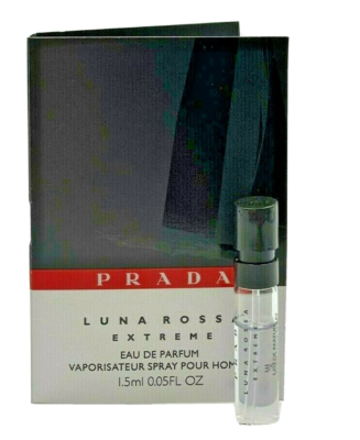 PRADA Luna Rossa EXTREME for Men Sample Vial on card 1.5 ml