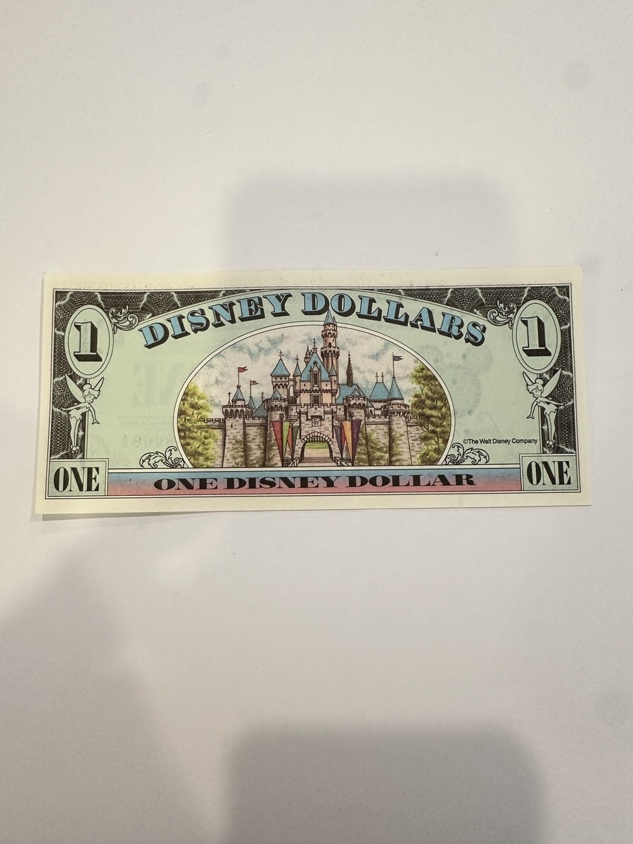 Disney Dollar Mickey 1999 $1 One Dollar A Series Mint Crisp