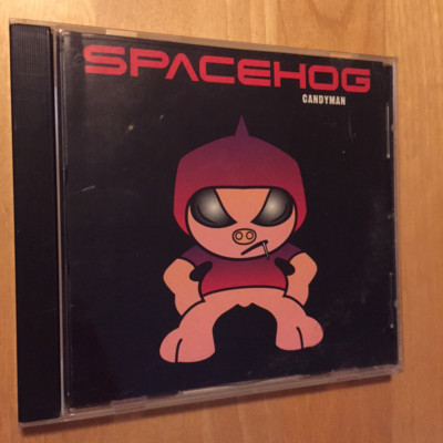 SPACEHOG Candyman RARE LIVE TRK & EDIT 1996 USA PROMO DJ CD Single PROCD9484