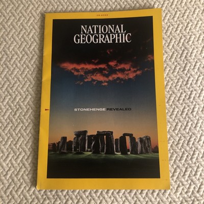 August 2022 National Geographic Magazine Stonehenge Revealed Paperback